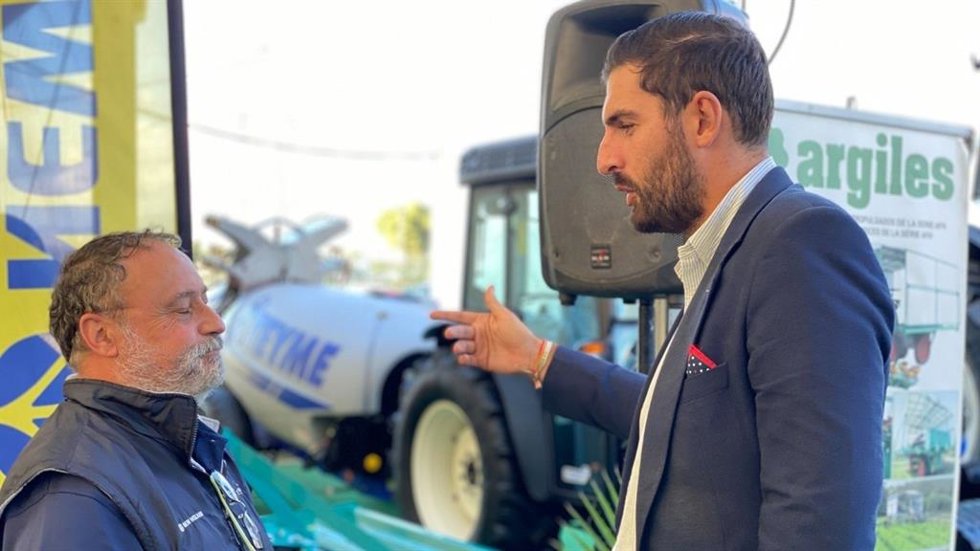 El presidente de Vox en Murcia, José Ángel Antelo, en SEPOR