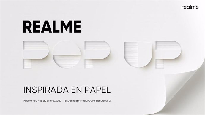 Realme inaugurará su primera tienda 'pop up' en España este viernes en Madrid