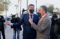 Moreno desea la "pronta recuperación" de Marín tras sufrir un desvanecimiento que parece que "no plantea gravedad"