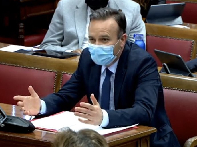 Archivo - El senador socialista Abelardo Vico, en imagen de archivo