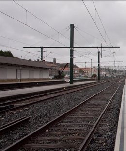 Archivo - Estación de tren gallega