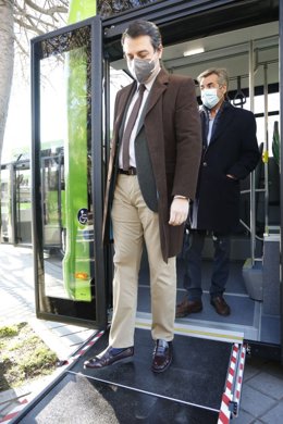 El alcalde de Córdoba, José María Bellido, y el edil Miguel Ángel Torrico.