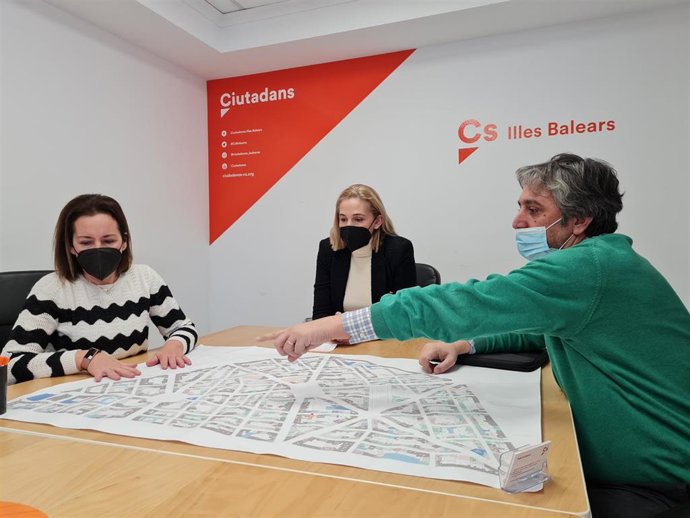 La portavoz de Ciudadanos en el Ayuntamiento de Palma, Eva Pomar.