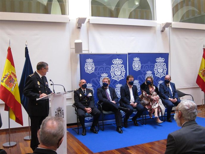 Toma de posesión del nuevo jefe de la Policía Nacional de Extremadura