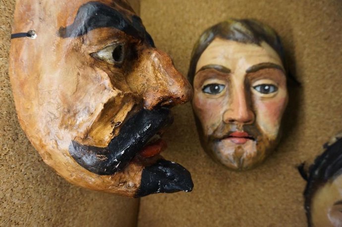 Archivo - Rostrillos usados en la representación del Prendimiento de Priego de Córdoba.