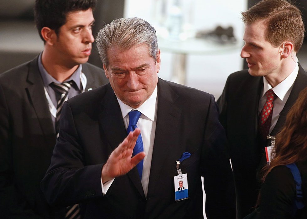 El exprimer ministro de Albania, Sali Berisha