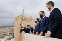 Moreno asegura que "en menos de dos años" la Alcazaba de Almería quedará rehabilitada tras "décadas de abandono"
