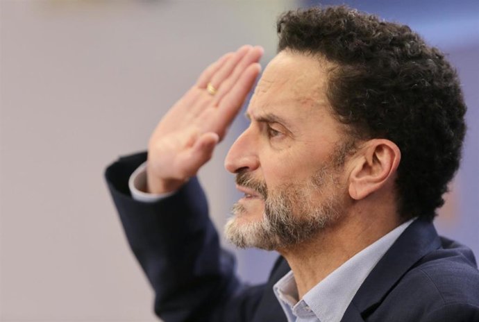 El portavoz adjunto de Ciudadanos, Edmundo Bal, comparece en una rueda de prensa de portavoces en el Congreso de los Diputados, a 11 de enero de 2022, en Madrid, (España).