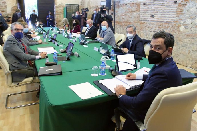 Consejo de Gobierno celebrado en la Alcazaba de Almería.