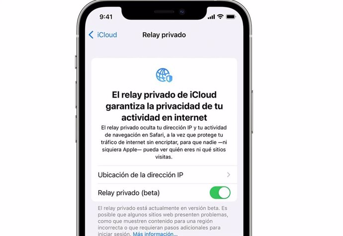 Relay privado de Apple en iCloud.