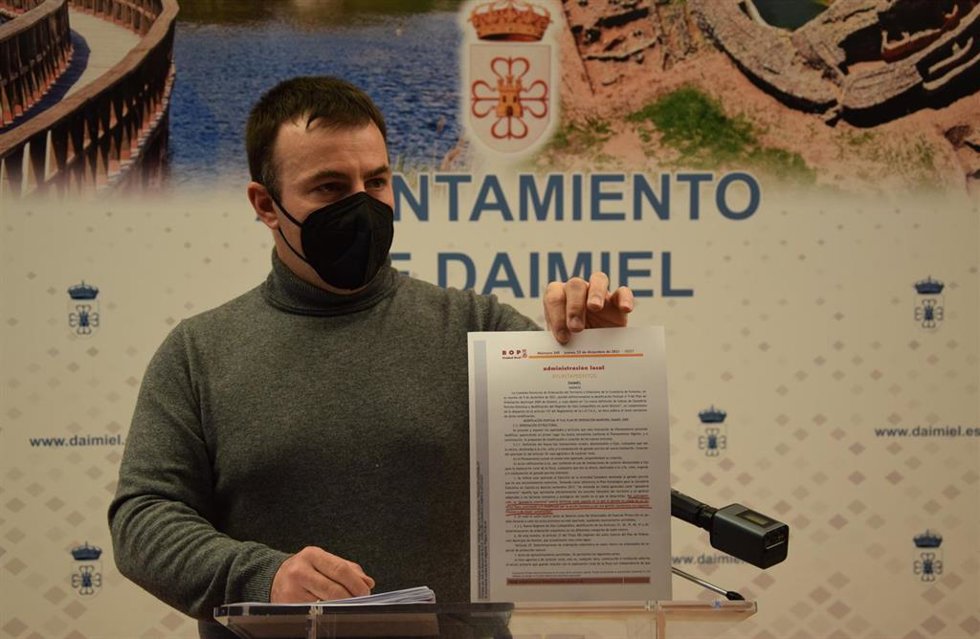 El concejal de Medio Ambiente, Javier Fisac