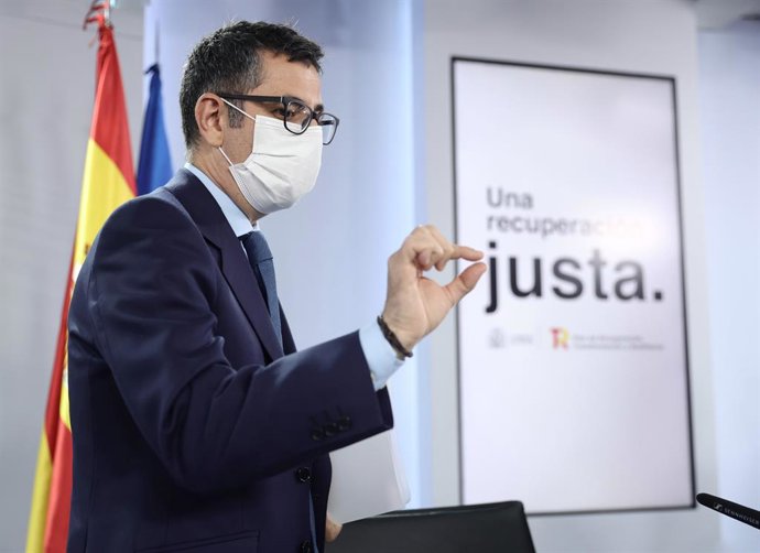 El ministre de la Presidncia, Relacions amb les Corts i Memria Democrtica, Félix Bolaños