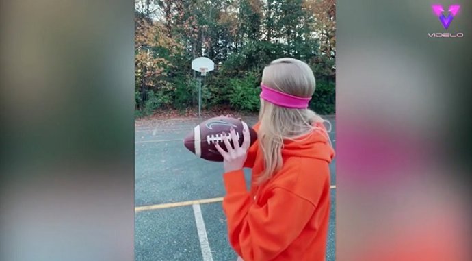 La puntería de esta joven sorprendió a los usuarios de TikTok