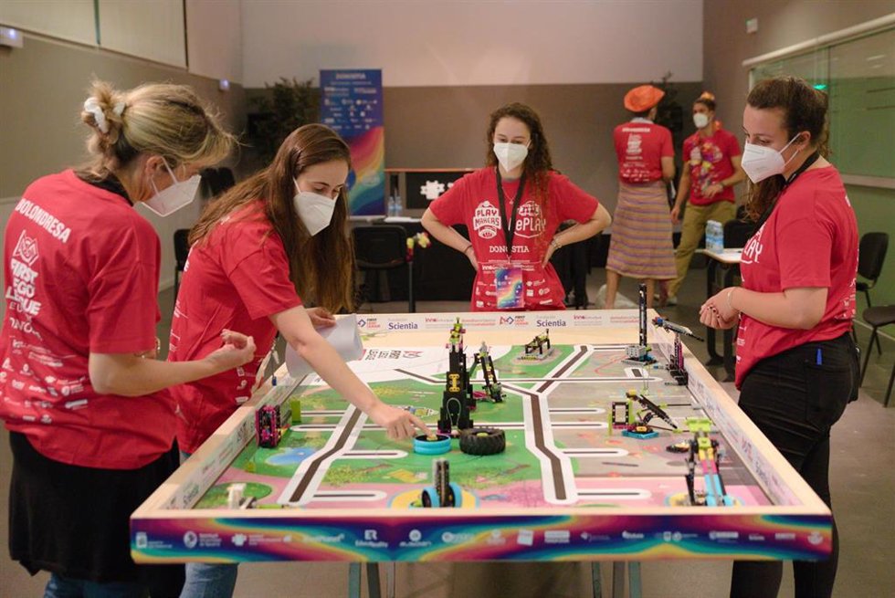 Edición anterior de First Lego League Euskadi.