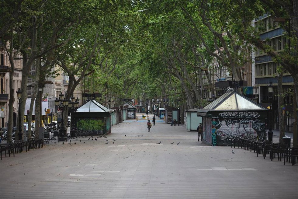 Archivo - La Rambla de Barcelona en una imagen de archivo.