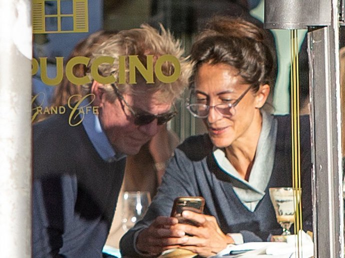 Ernesto de Hannover y Claudia Stilianopoulos en Madrid