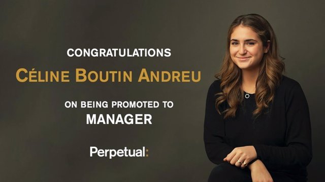 Celine Boutin Andreu promoted to manager