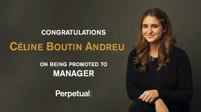 Celine Boutin Andreu promoted to manager