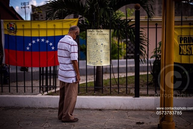 Archivo - Imagen de archivo de Venezuela antes de la celebración de elecciones