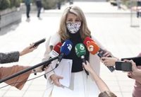 Yolanda Díaz dice que sería "surrealista" que Garzón dimitiera y recuerda que ha apoyado a ministros del PSOE atacados