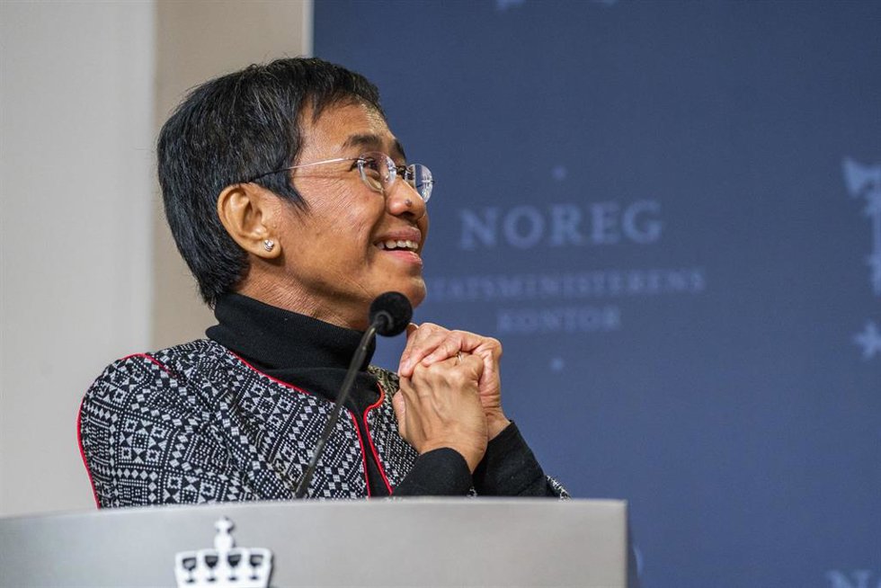 Archivo - La premio Nobel de la Paz María Ressa.