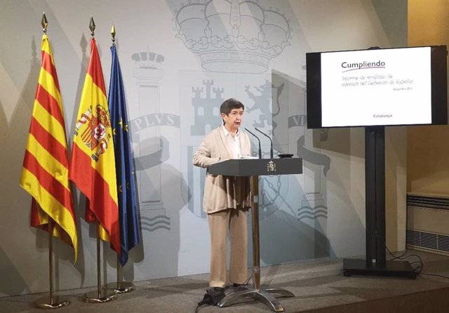 La delegada del Gobierno en Catalunya, Teresa Cunillera.
