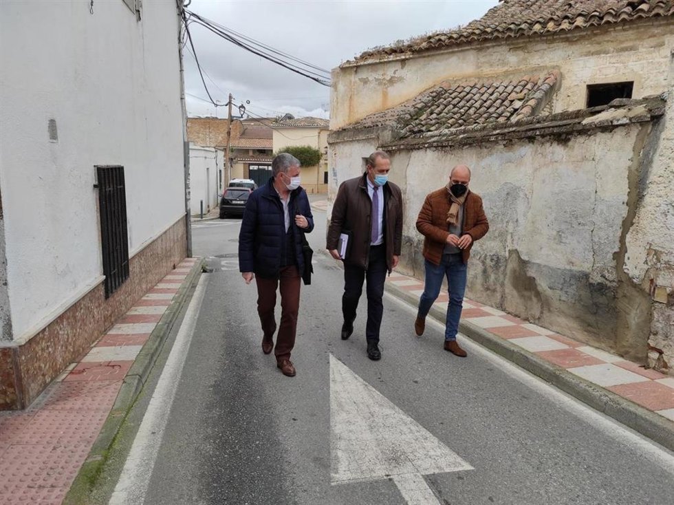 Visita de Administración Local de la Junta a Otura