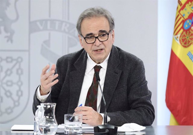 El ministro de Universidades, Joan Subirats, en una comparecencia el pasado 4 de enero en La Moncloa