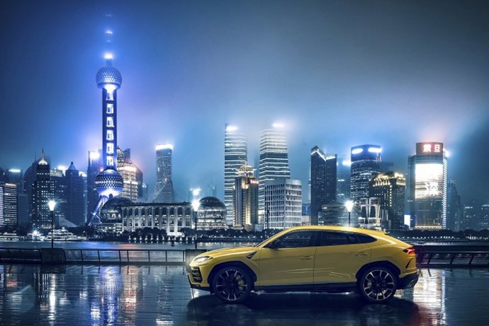 Lamborghini Urus en Shanghai