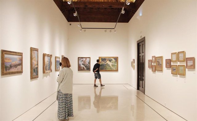 Archivo - La exposición 'Sorolla en Jávea' del Museo Carmen Thyssen Málaga se despide de la pinacoteca malagueña