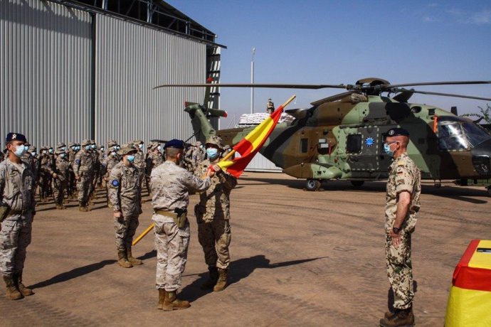 Militares españoles en la misión EUTM Malí