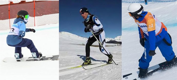 De izda a dcha: Irati Idiakez, Pol Makuri y Víctor González