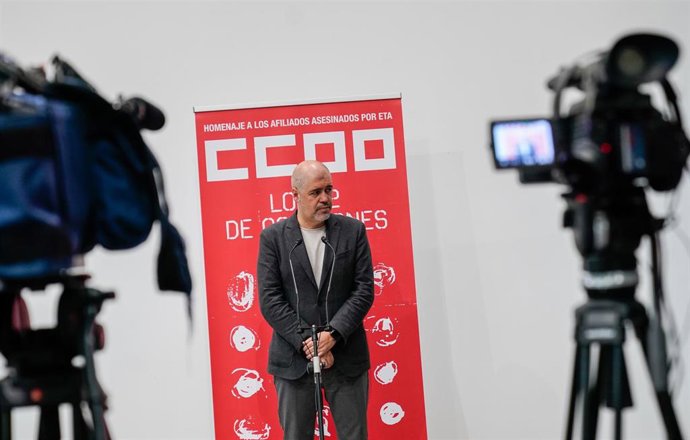 Archivo - El secretario general de CCOO, Unai Sordo.