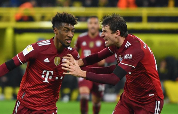 Archivo - El delantero francés Kingsley Coman ha renovado con el Bayern de Múnich hasta 2027.
