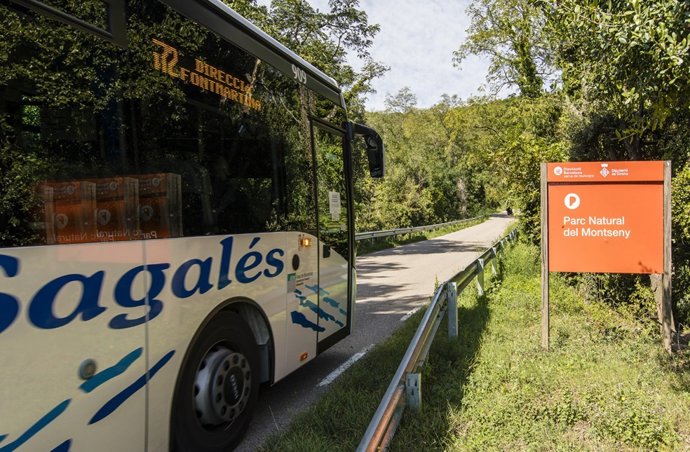 Línia Sant Celoni-Fontmartina del Bus Parc Montseny 