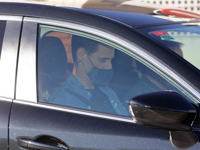 Archivo - Christian Gálvez sale de las instalaciones de Telecinco