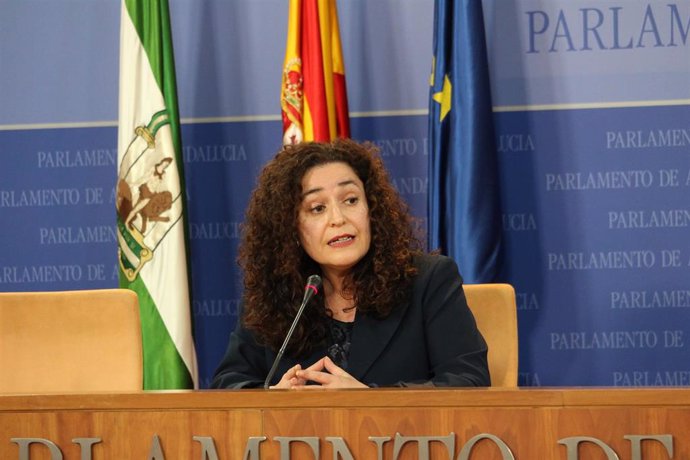 La portavoz parlamentaria de Unidas Podemos por Andalucía, Inmaculada Nieto