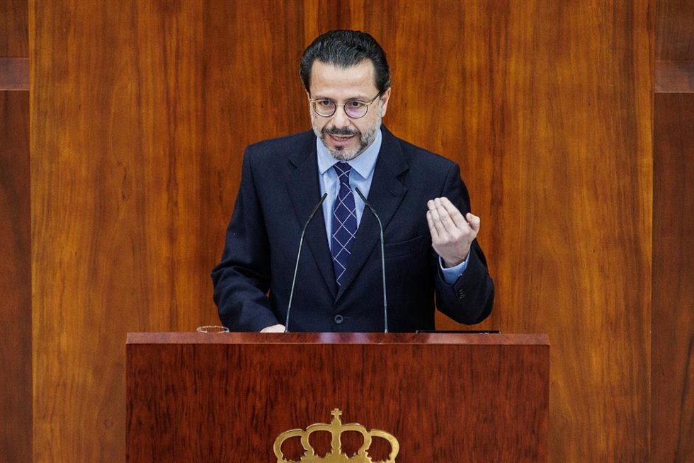 Archivo - El consejero de Economía, Hacienda y Empleo de la Comunidad de Madrid, Javier Fernández-Lasquetty. 