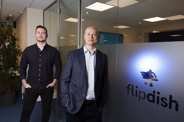 L-R:  James McCarthy, Co-Founder and CCO of Flipdish, Conor McCarthy, Co-Founder and CEO of Flipdish