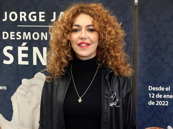 Sofía Cristo, en el estreno de 'Desmontando a Séneca' en Madrid