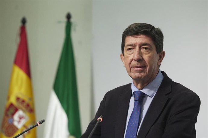 El vicepresidente de la Junta, Juan Marín