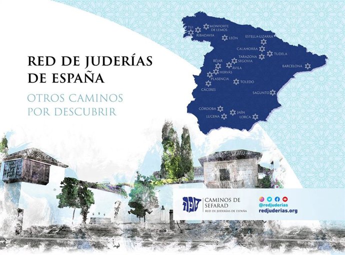 La Red de Juderías de España presenta un viaje virtual por sus 21 ciudades