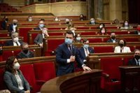 Aragonès avisa de que ERC está "muy lejos" de apoyar la reforma laboral