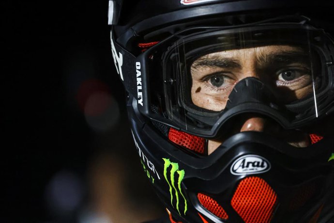 Barreda Bort Joan (spa), Monster Energy Honda Team 2022, Honda CRF 450 Rally, Moto, Motul, portrait during the Stage 11 of the Dakar Rally 2022 around Bisha, on January 13th 2022 in Bisha, Saudi Arabia - Photo Julien Delfosse / DPPI