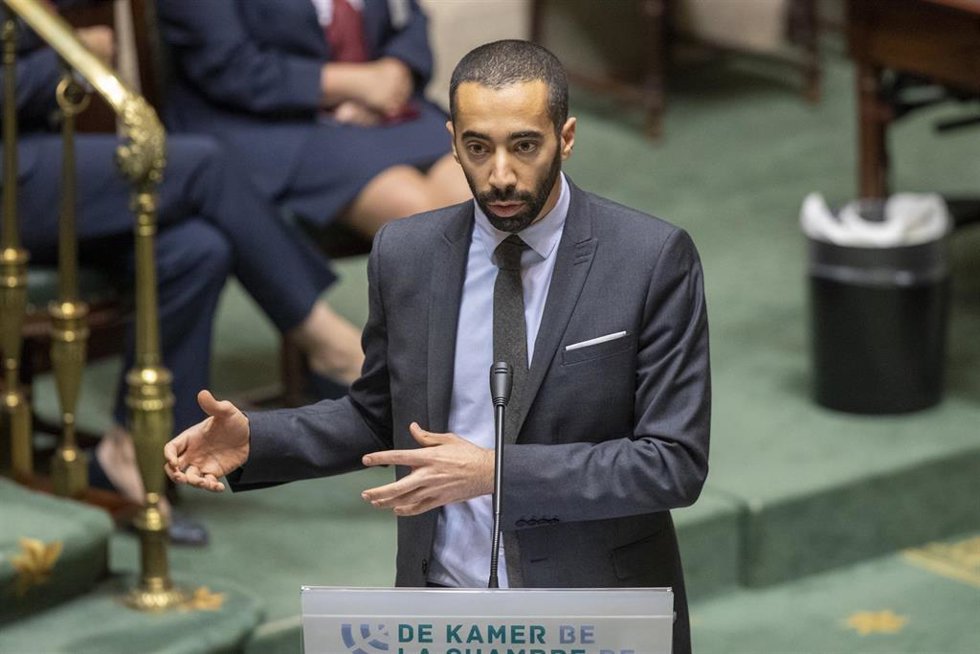 Archivo - El secretario de Estado de Asilo y Migración de Bélgica, Sammy Mahdi