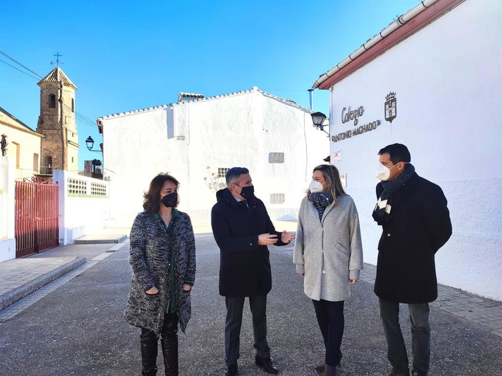 Visita al colegio Antonio Machado.