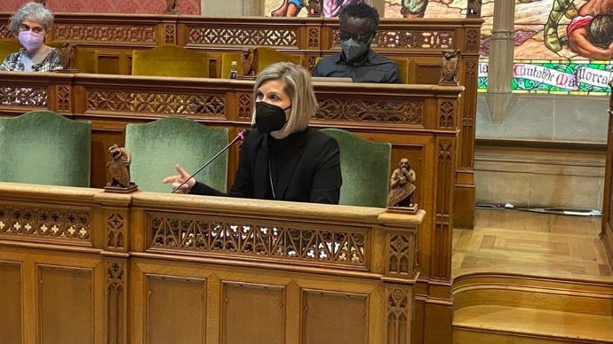 La consellera de Derechos Sociales y presidenta del IMAS, Sofía Alonso.