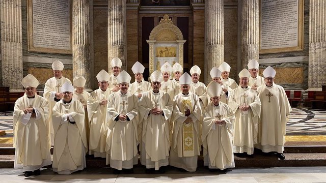 Eucaristía en la Basílica Romana San Pablo Extramuros en el marco de la visita ad limina apostolorum