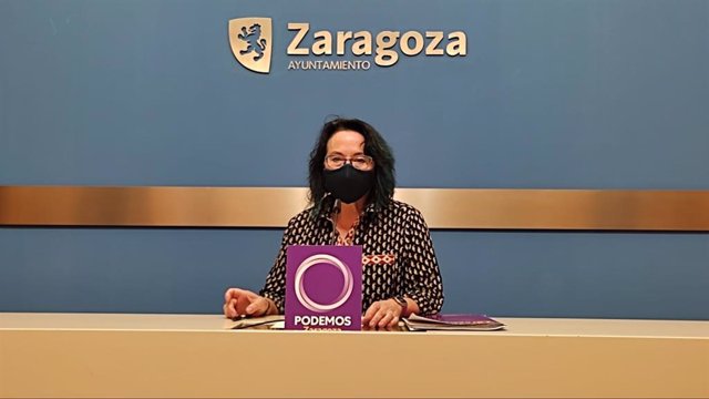 La concejala de Podemos en el Ayuntamiento de Zaragoza, Amparo Bella.
