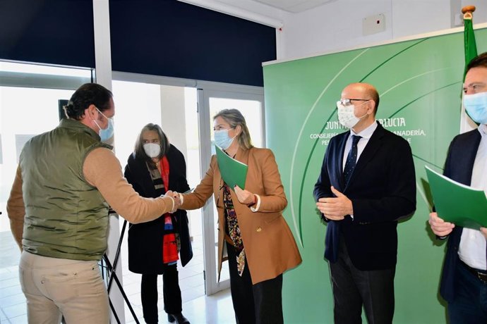 La delegada territorial de Agricultura, Ganadería y Pesca de la Junta de Andalucía en Cádiz, Ana Bertón.
